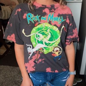 Tie-Dye Rick and Morty Shirt